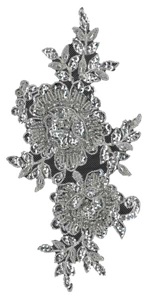 CRYSTAL BEADED MOTIF - IV